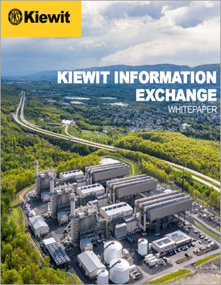 cover of the Kiewit Information Exchange white paper